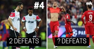 5 clubs with the most Champions League final defeats