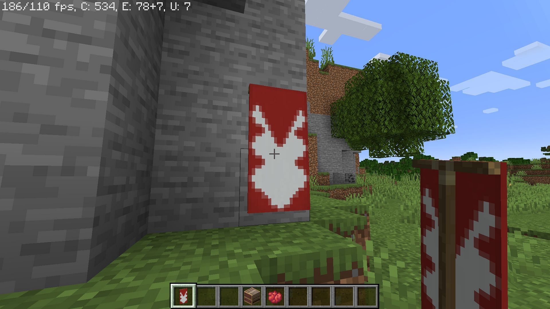 Banner design (Image via Minecraft)