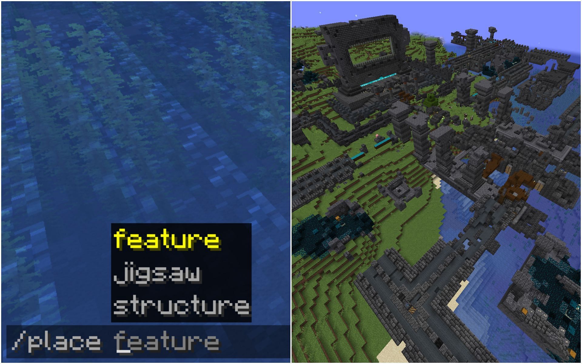 The new place command (Image via Minecraft)
