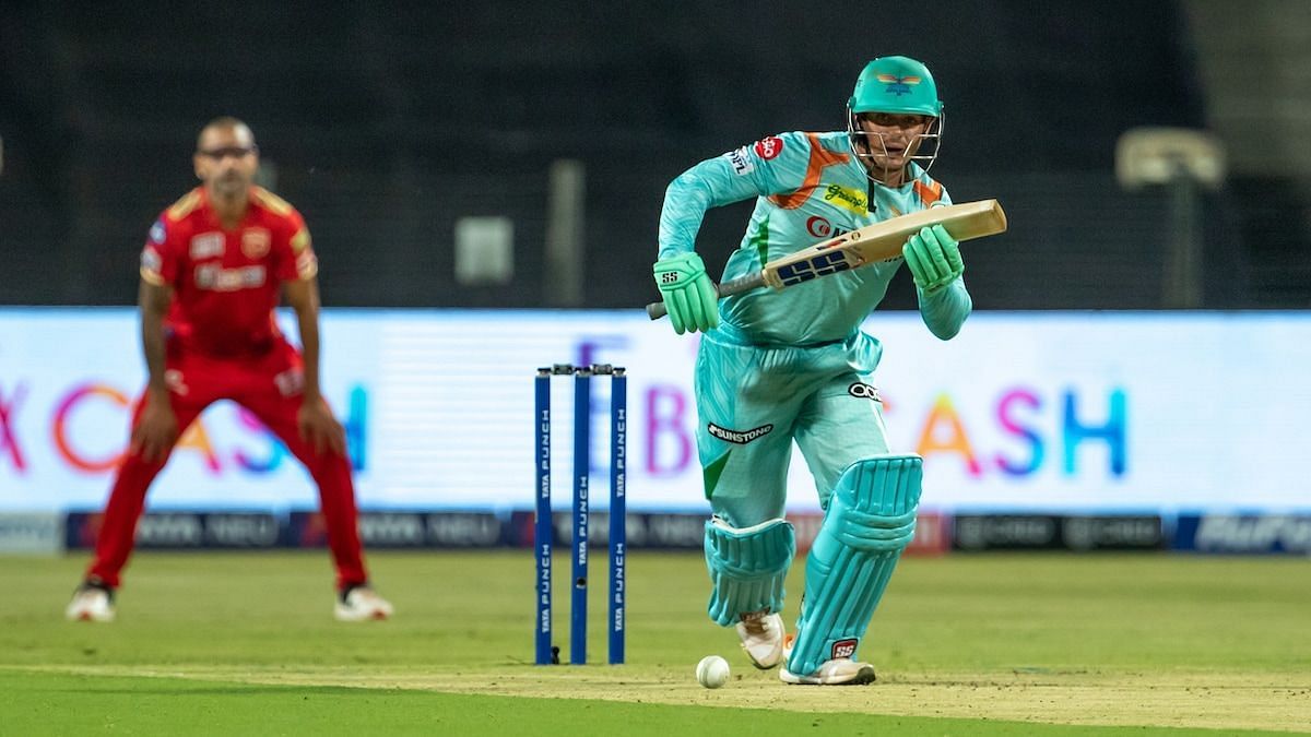 Quinton de Kock finished as the third-highest run-getter in IPL 2022.