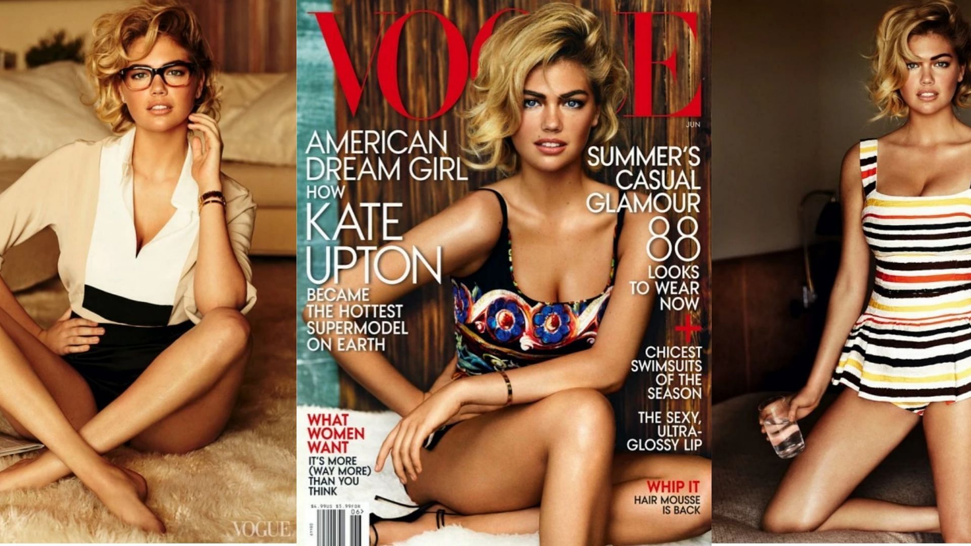 Kate on the Vogue cover of June 2013.