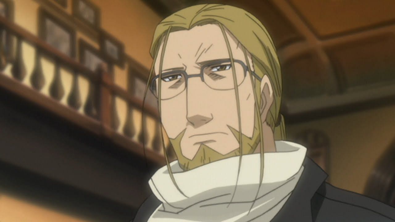 Van Hohenheim as seen in the anime Fullmetal Alchemist: Brotherhood (Image via Bones)