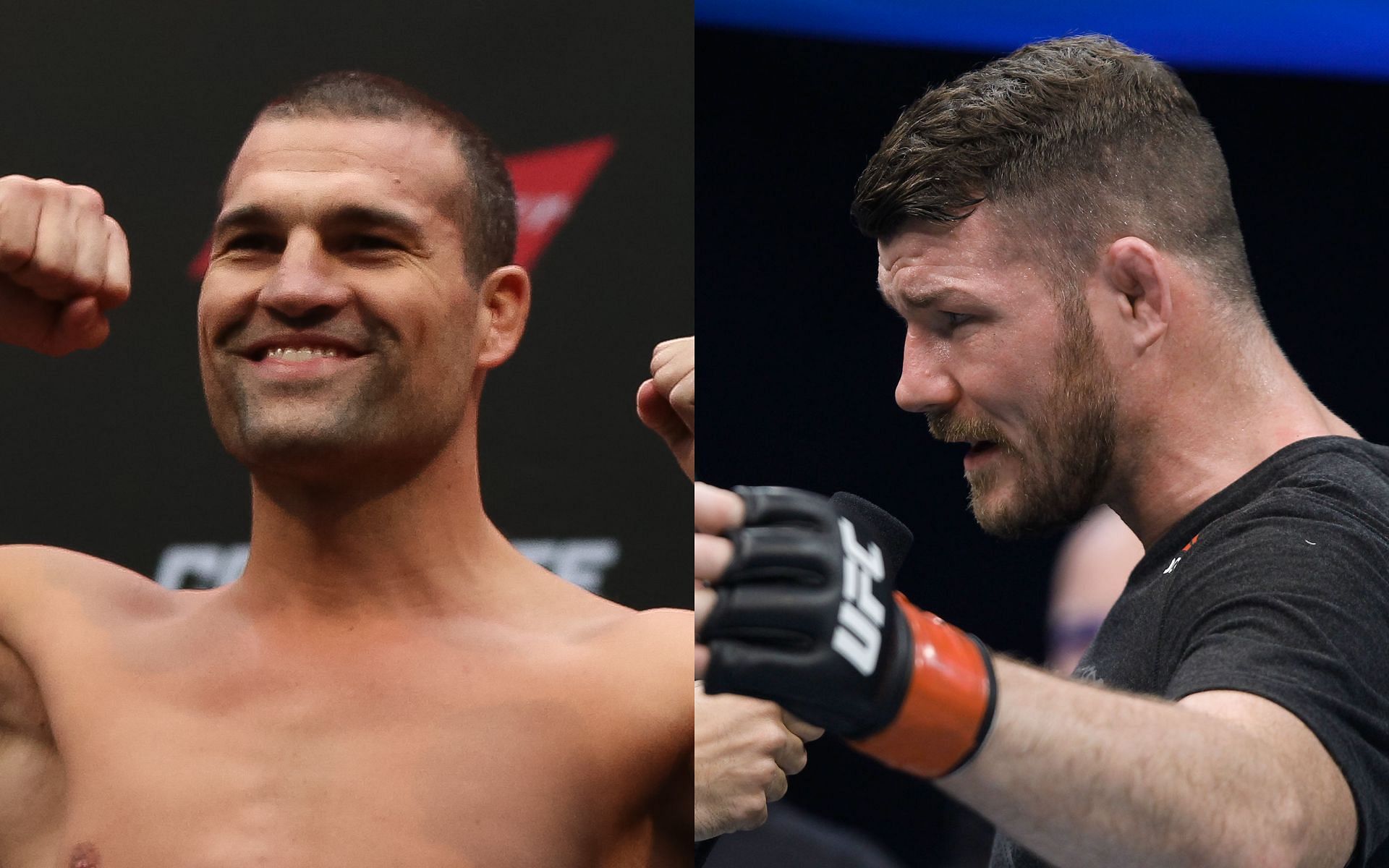 Mauricio Rua (left) and Michael Bisping (right) (Image via Getty)