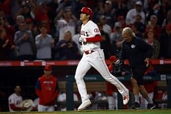 "Witnessing Mike Trout and Shohei Ohtani going back to back on consecutive swings feels like the stuff you tell your grandkids about when you’re 90" - MLB analyst Jared Carrabis perfectly summarized an epic sequence of play from Los Angeles Angels top-duo of Shohei Ohtani and Mike Trout