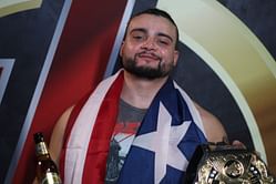 "A moment that will be here forever" - AEW's Santana emotionally reacts after capturing his first World Championship