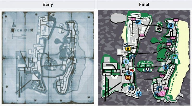 The beta map is on the left side, with the final version being on the right (Image via TCRF)