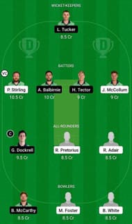 NK vs LLG Fantasy Suggestion Team 2