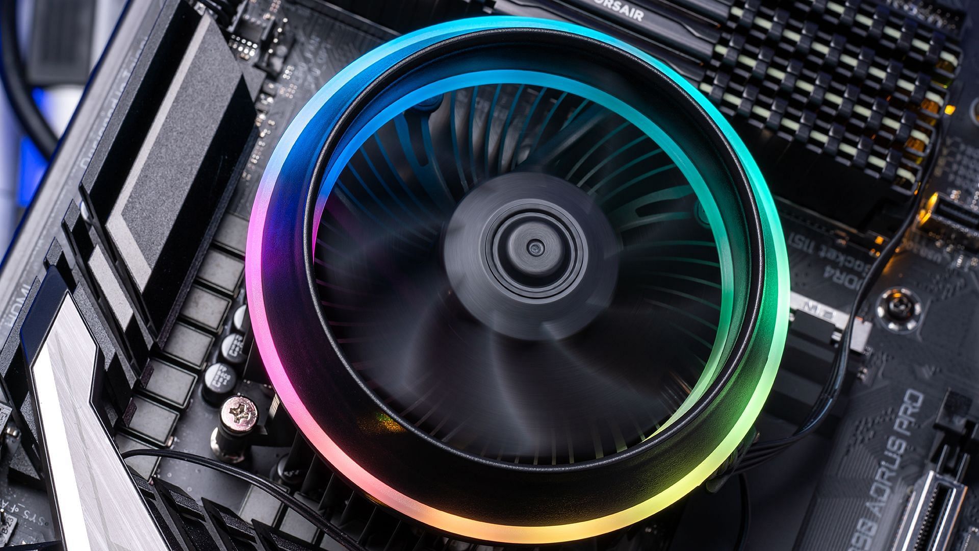 Air-coolers are most commonly used in gaming PCs (Image via Aorus)