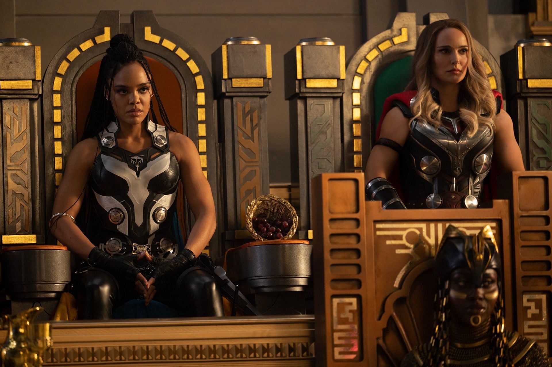 Still from Thor: Love and Thunder with the Panther Goddess in the Frame (Image via Marvel Studios)