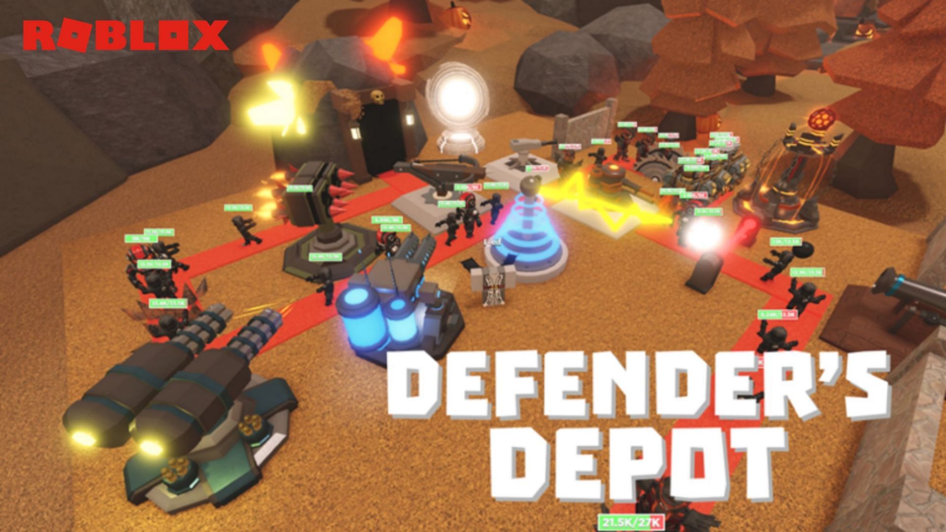Codes to redeem free rewards in Roblox Defender&#039;s Depot (Image via Roblox)