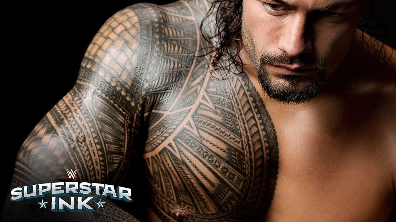 WWE's Roman Reigns Reveals Huge New Tattoo