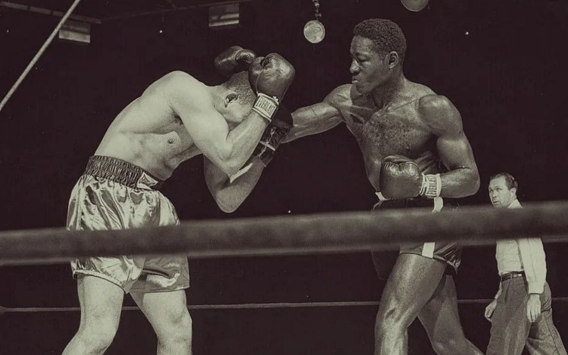 Joe Louis (left) and Charles (right) [Instagram @thyssterboxing]