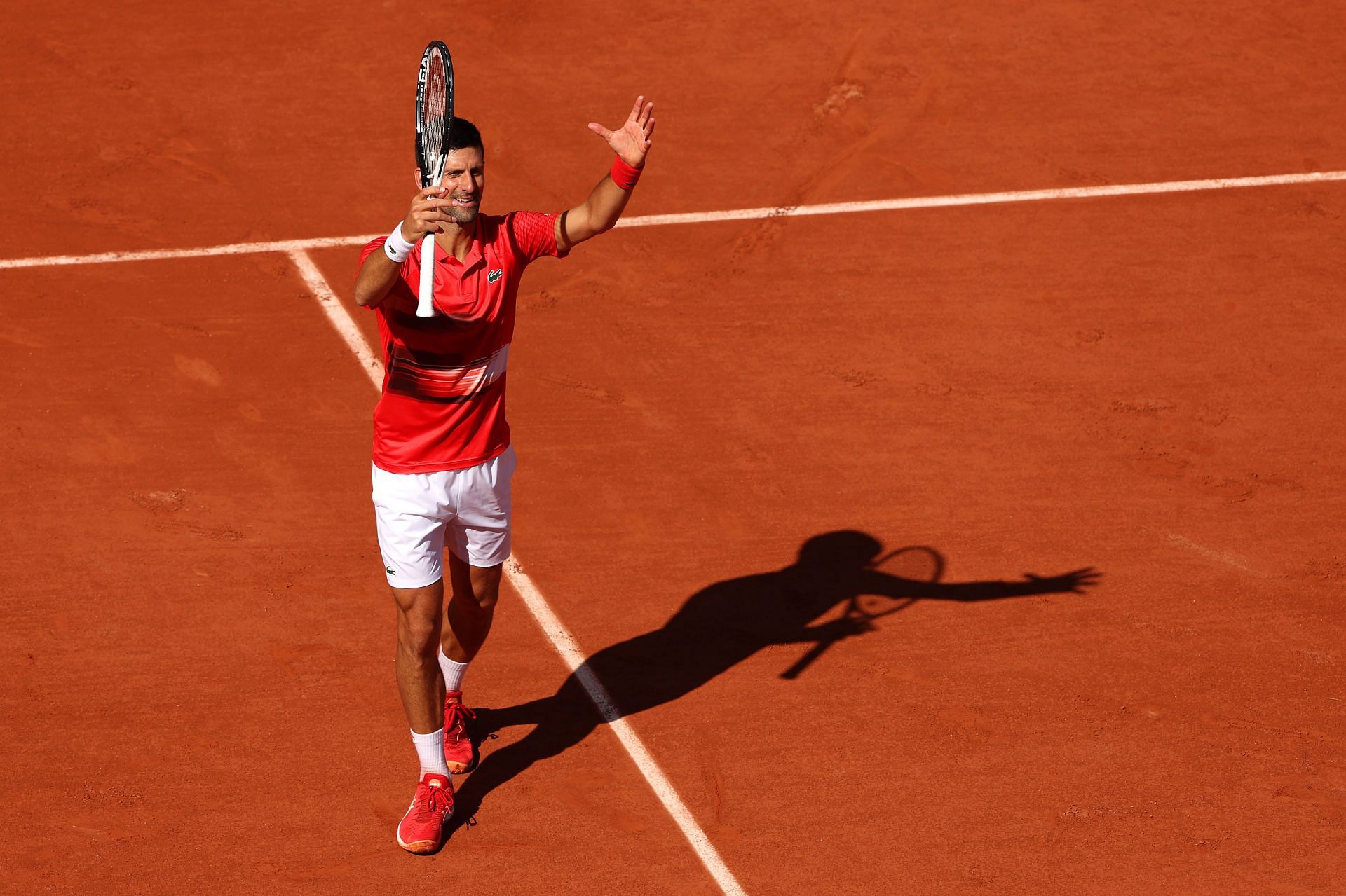 Djokovic at the 2022 French Open - Day Six