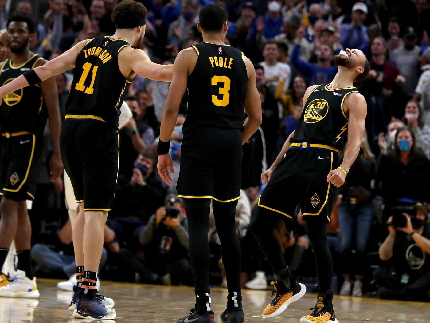 The Warriors have the best offensive rating in the 2022 NBA playoffs. [Photo: Golden State of Mind]