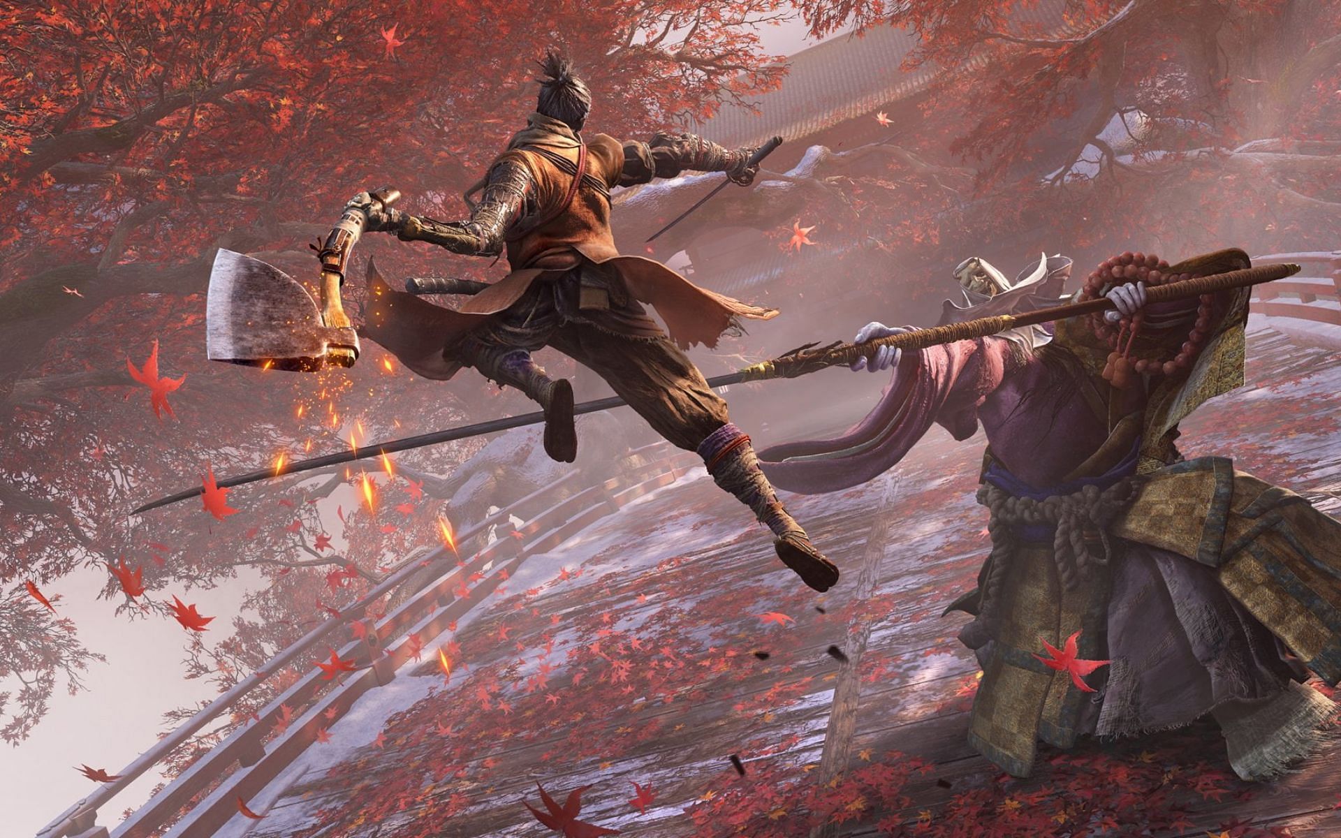 A scene from Sekiro: Shadows Die Twice (Image via Activision)