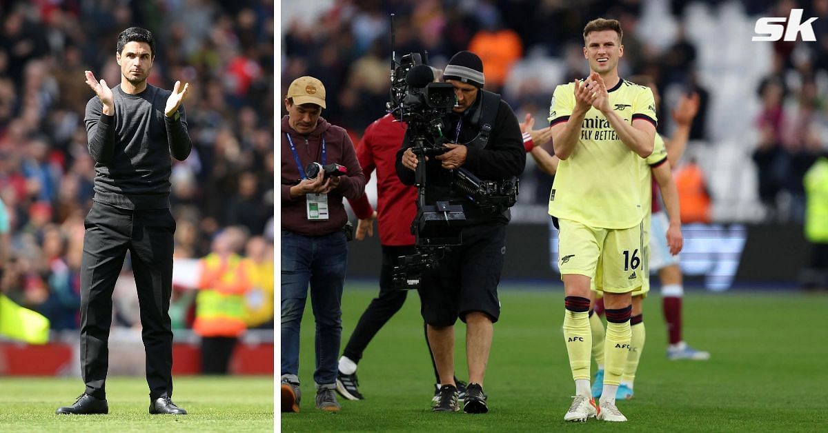 Rob Holding has shared what manager Mikel Arteta did in the Gunners&#039; dressing room during their game against the Hammers