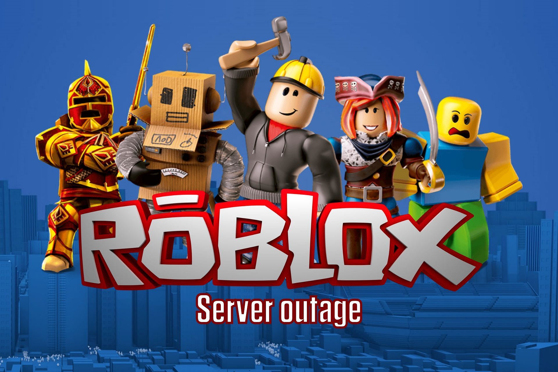 Roblox servers are unexpectedly down in May 2022 (Image via Sportskeeda)
