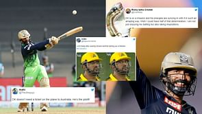 "Only question regarding DK and T20 World Cup should be 'window or aisle seat?'" - Fans go berserk as Dinesh Karthik plays a blinder again in IPL 2022