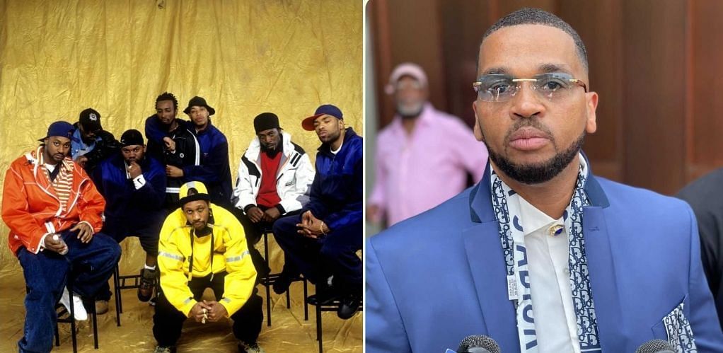 Wu-Tang Clan studio employee Grant Williams wins claim against New York (images via mrgrantwilliams.com and Bob Berg/Getty Images