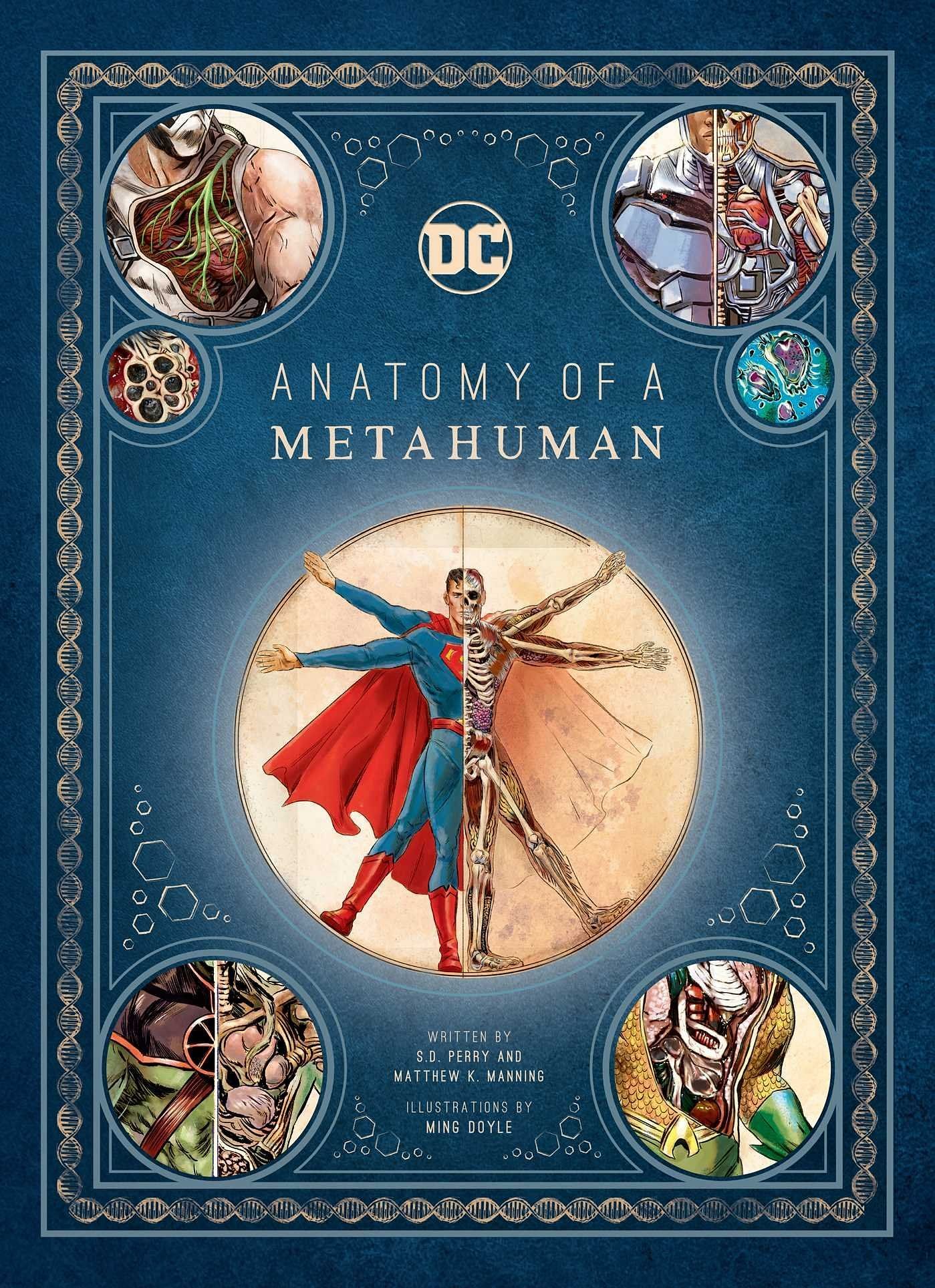Anatomy of a Metahuman (Image via DC Comics)