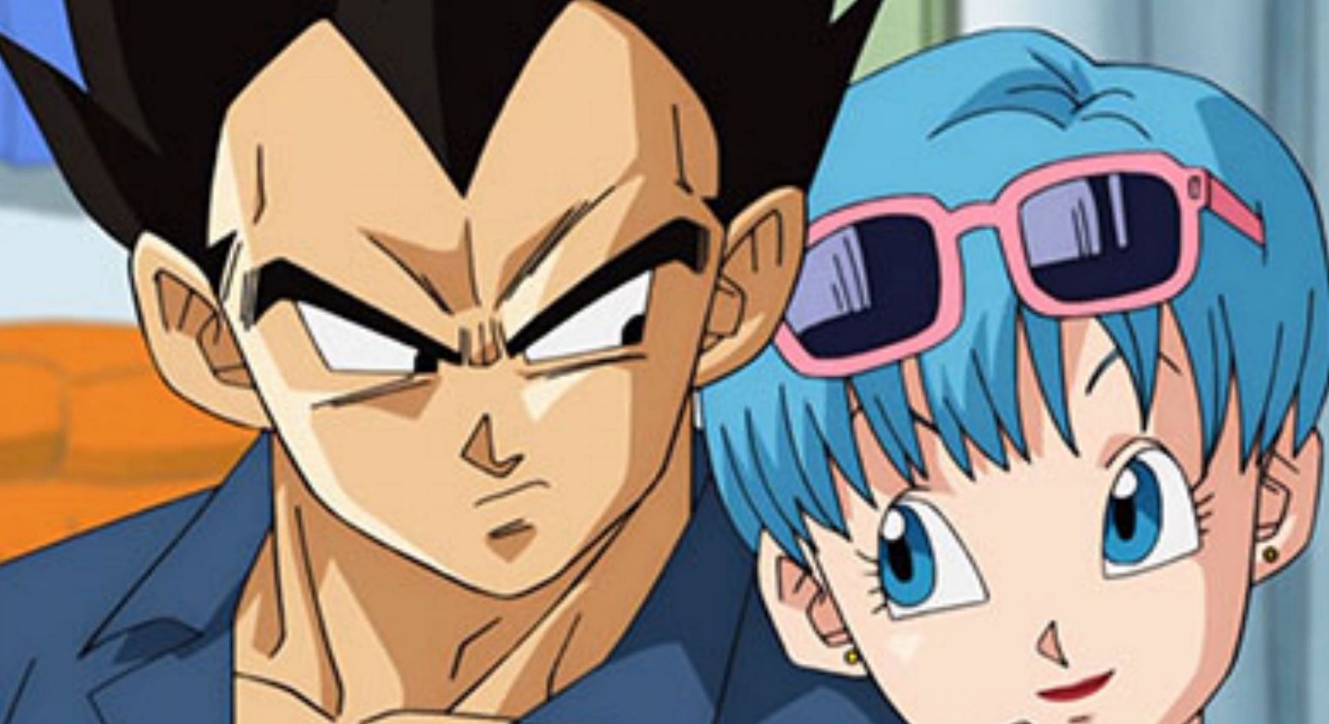 Vegeta and Bulma (image via Studio Toei)