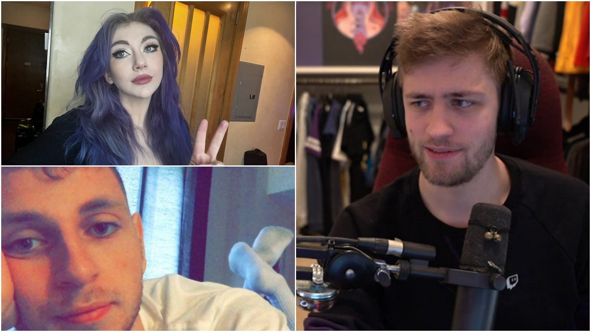Many big streamers have received bans from Twitch in 2022 (Images via JustaMinx, Sanchovies and Sodapoppin/Twitter) nter caption Enter caption Enter caption Enter caption Enter caption