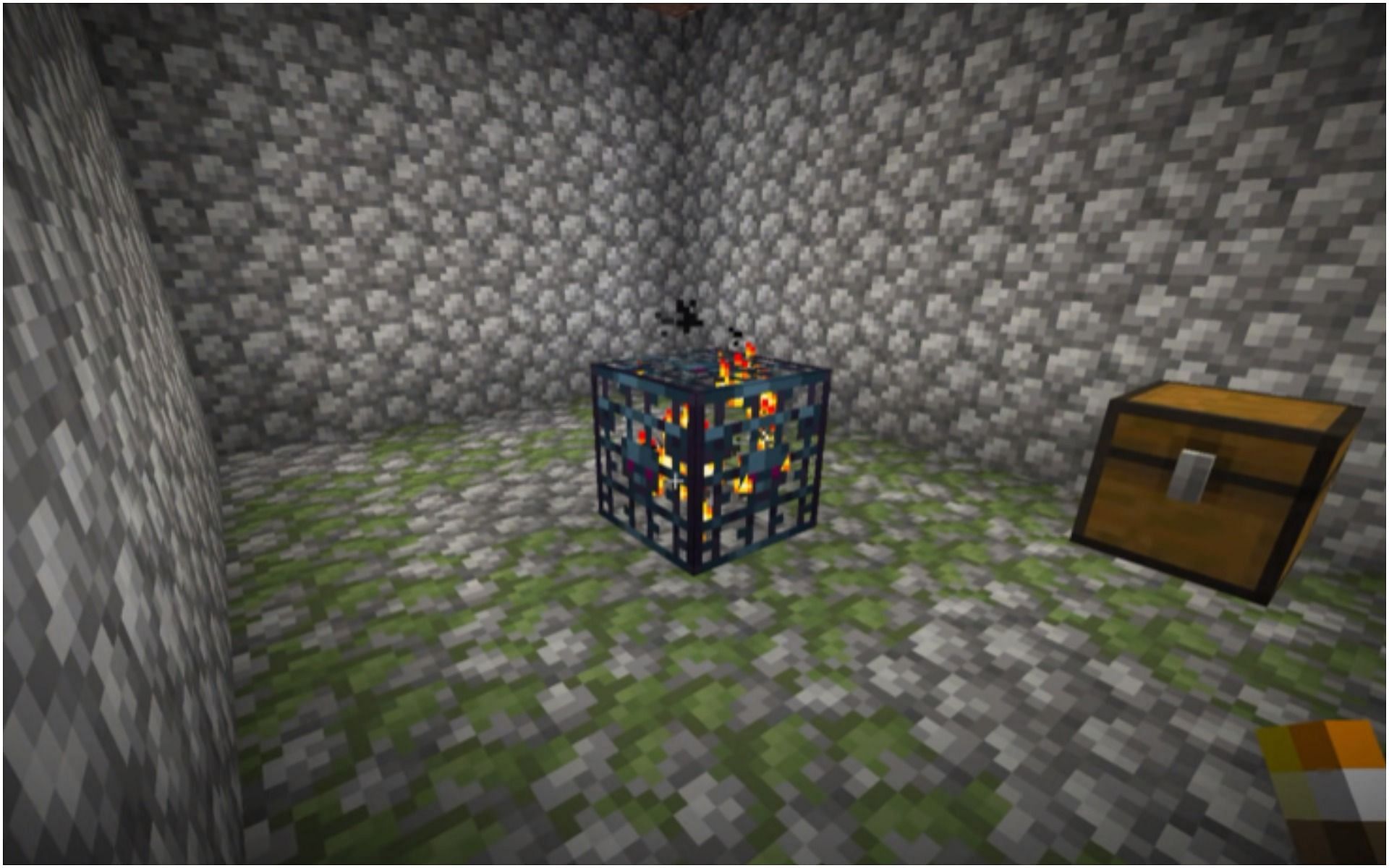 A skeleton spawner (Image via YouTube/Kmond)