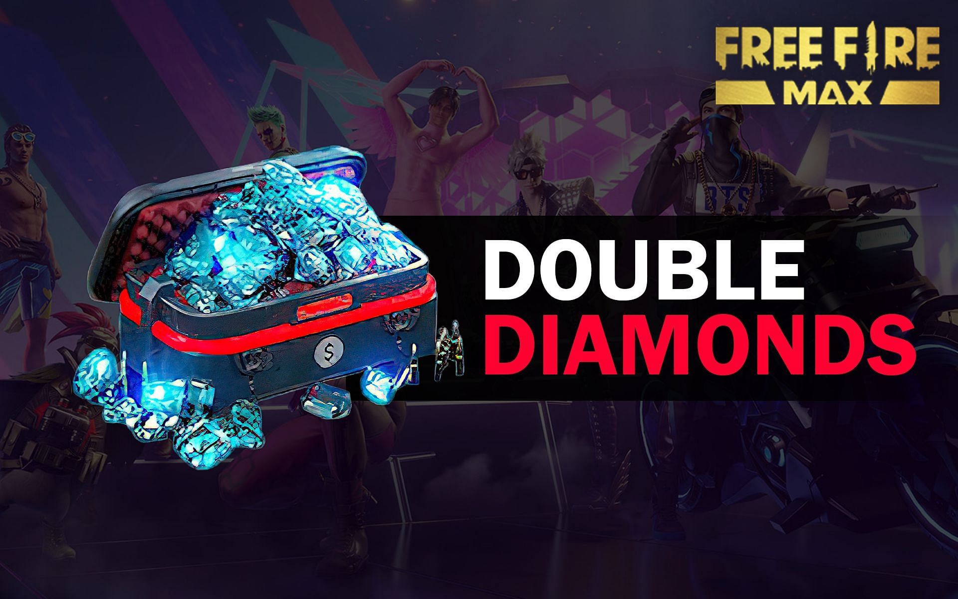 The new event provides Double Diamonds to Free Fire players (Image via Garena)