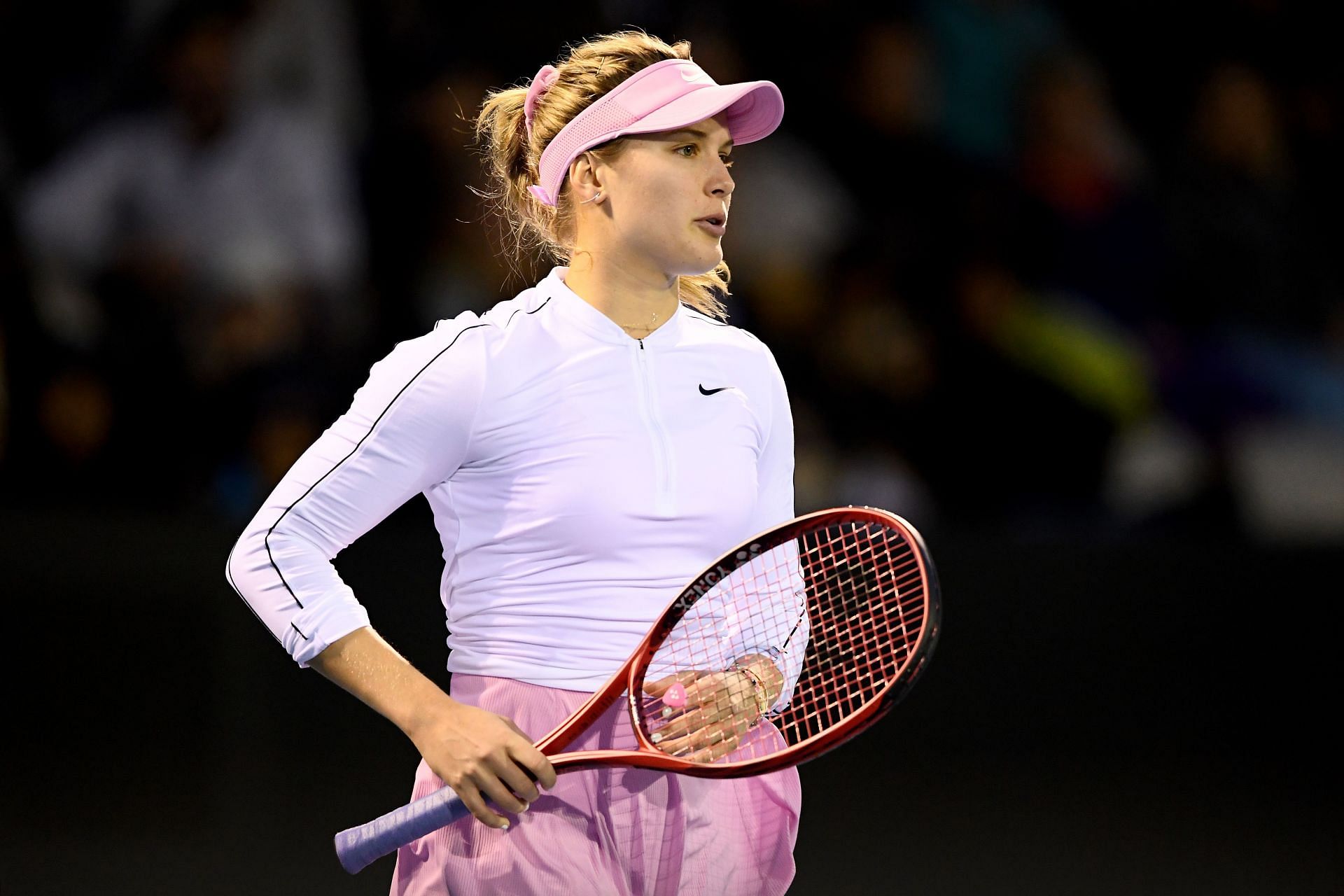 Eugenie Bouchard at the 2020 Women&#039;s ASB Classic
