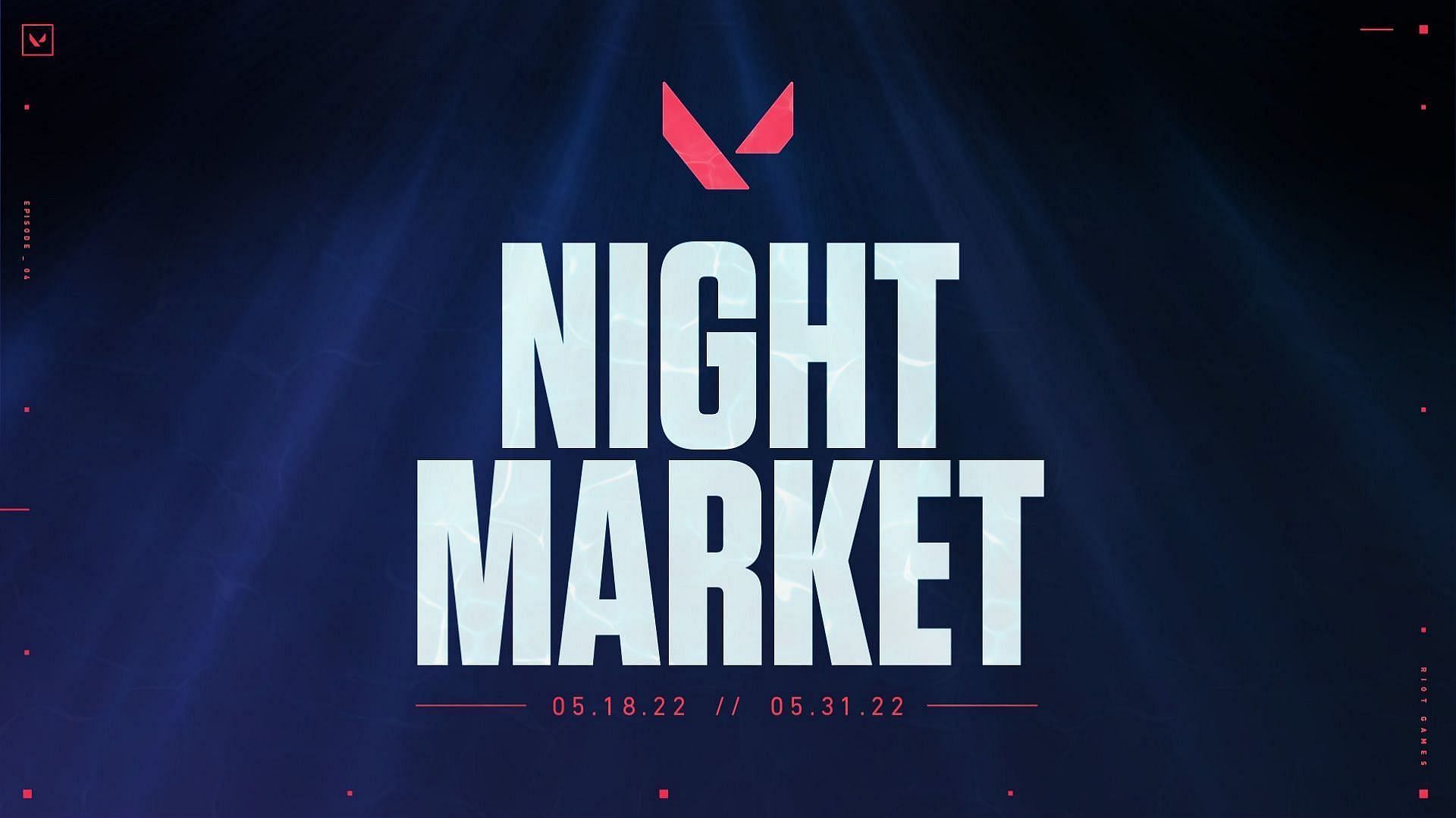 The Valorant Episode 4 Act 3 Night Market is live (Image via Riot Games)