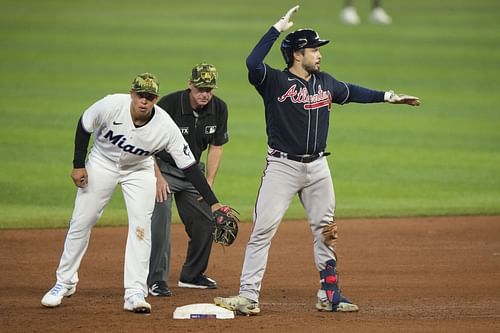 Atlanta Braves v Miami Marlins