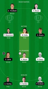 LIG vs THU Dream11 Prediction - Charlotte Edwards Cup