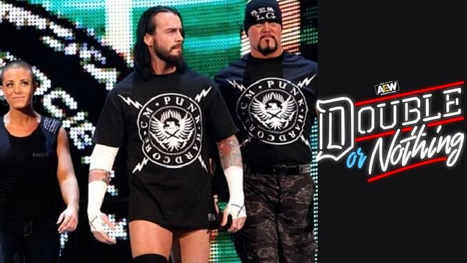 "12 years later" - CM Punk's former WWE faction member makes a bold title prediction ahead of AEW Double or Nothing