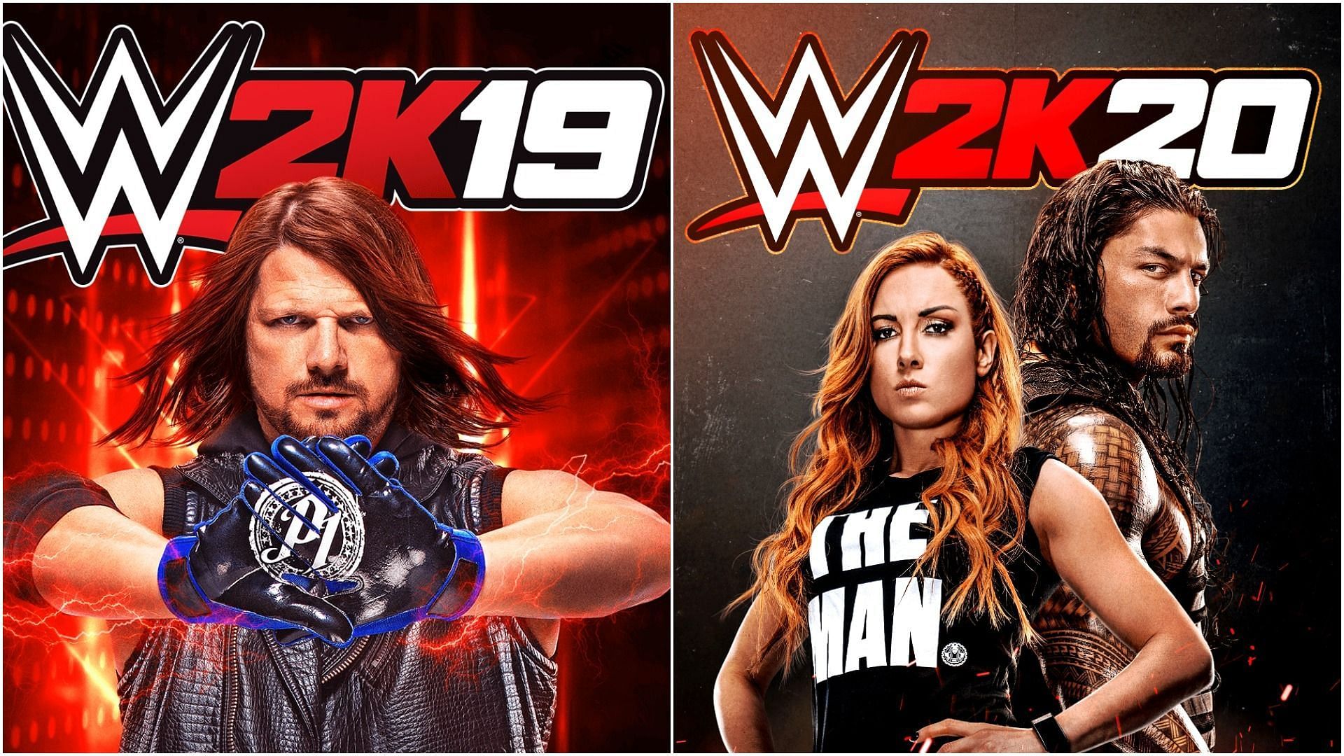 WWE games will be focusing on the recent 2K22 (Images via 2K)