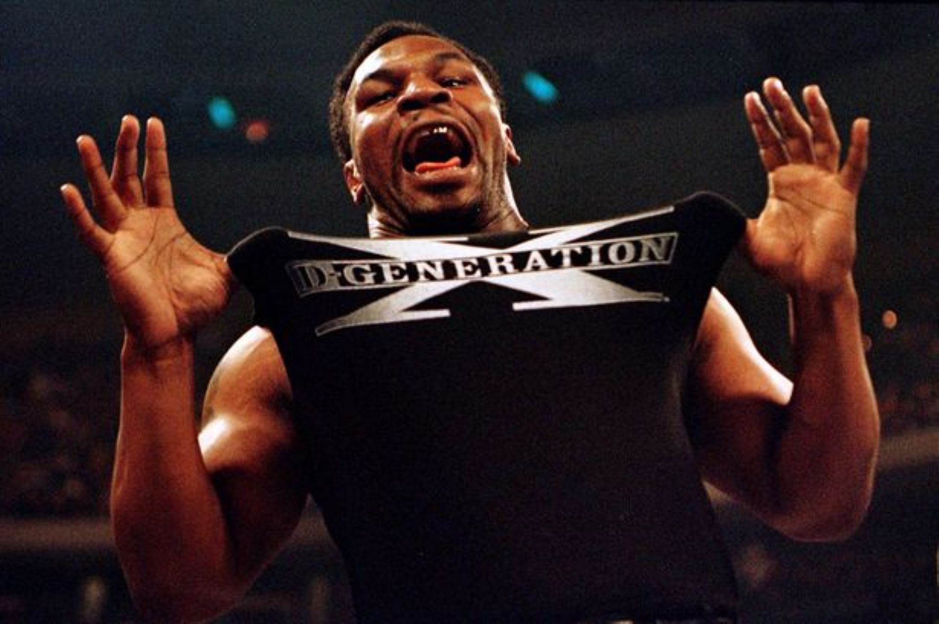 Mike Tyson briefly joined D-Generation X