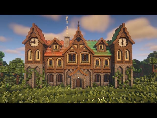 10 best Minecraft mansion designs