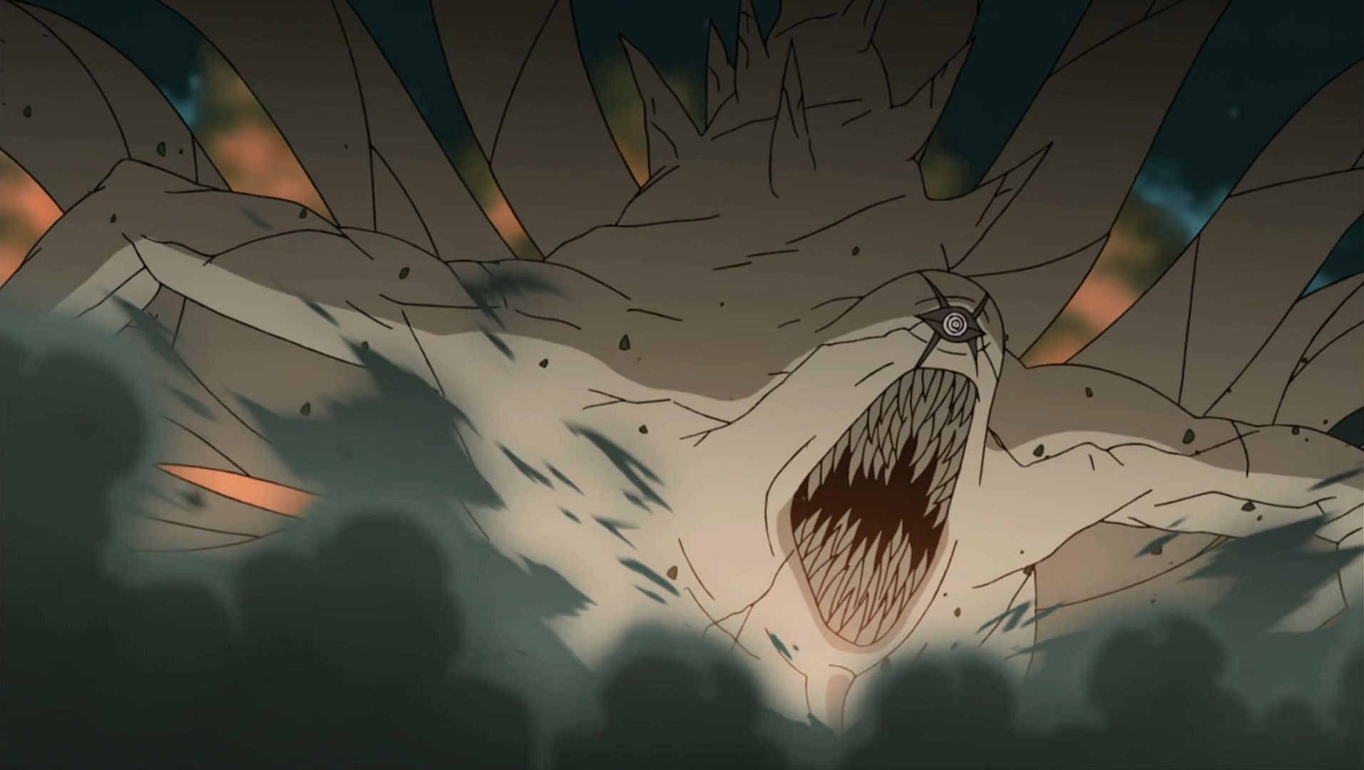 The Ten-Tails as it appears in 'Naruto Shippuden' (Image via Pierrot)