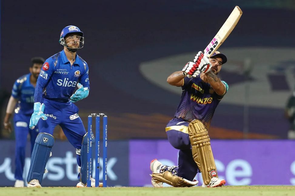 Nitish Rana struck three fours and four sixes during his innings [P/C: iplt20.com]