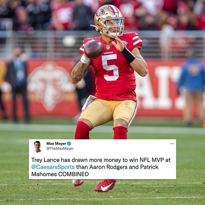 Will Trey Lance win NFL MVP? Odds for 49ers QB predictions for 2022 season  - DraftKings Network