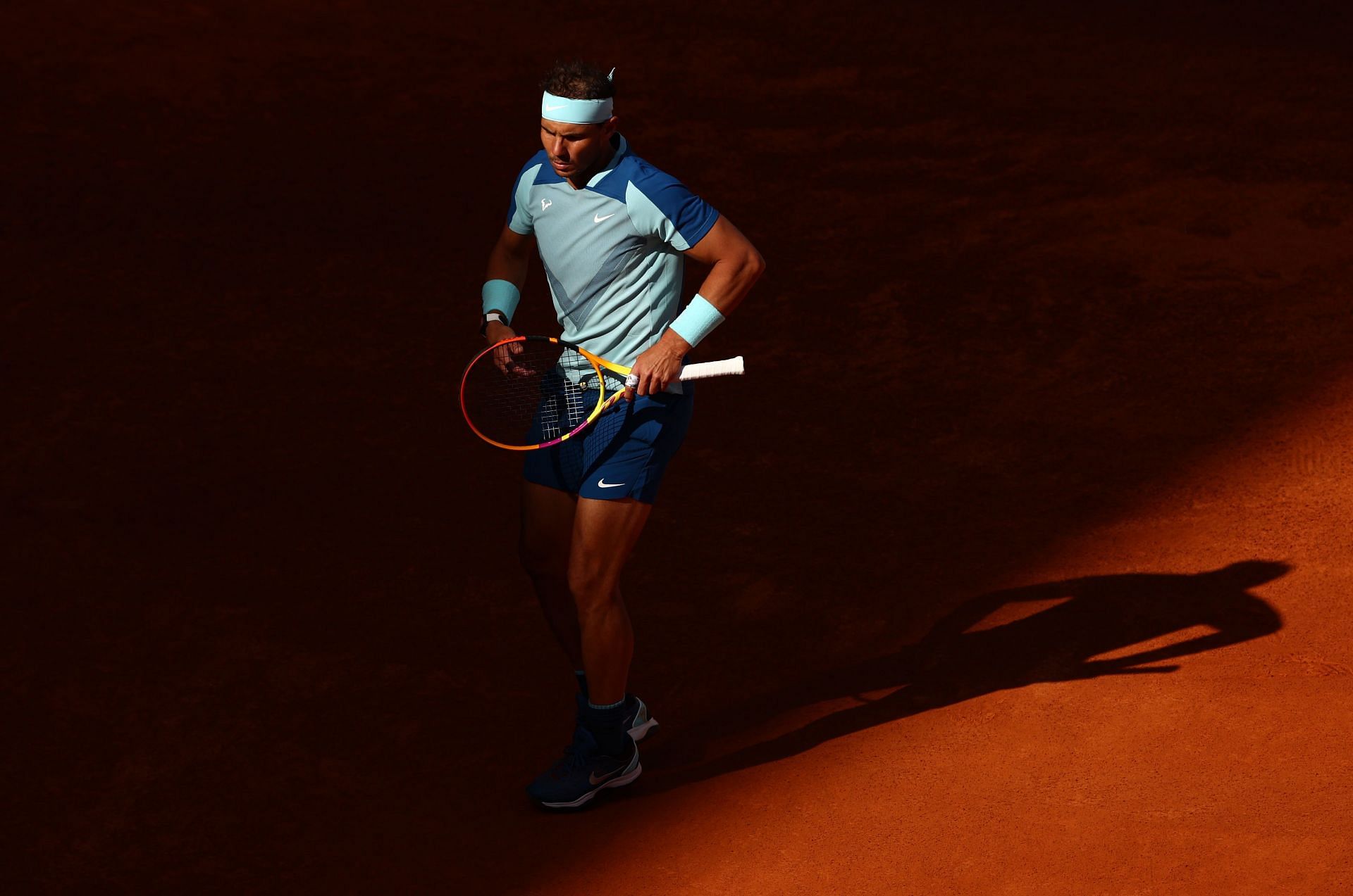 Rafael Nadal is out of the Mutua Madrid Open.