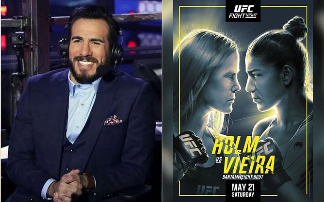 I don't see her getting a submission or a finish - Kenny Florian casts his prediction for Holly Holm vs. Ketlen Vieira