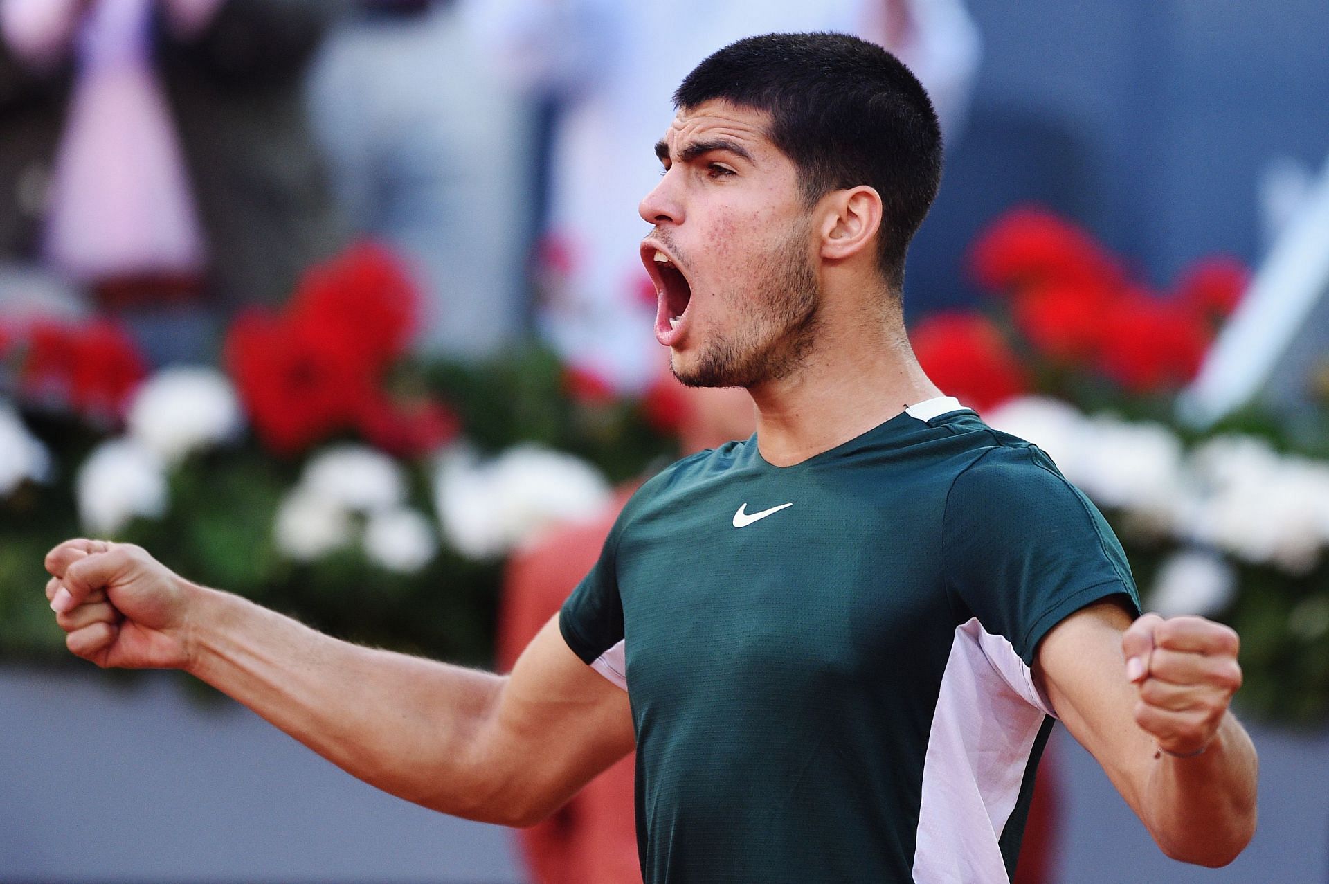 Carlos Alcaraz, 19, becomes the youngest champion in Madrid after dethroning Alexander Zverev in the final.