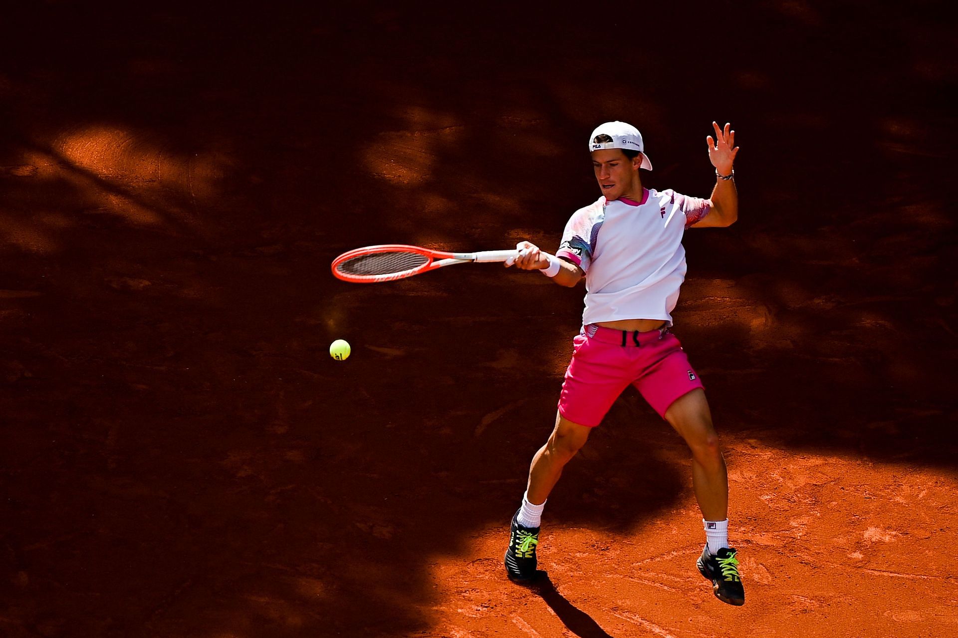 Diego Schwartzman at the 2022 Barcelona Open.