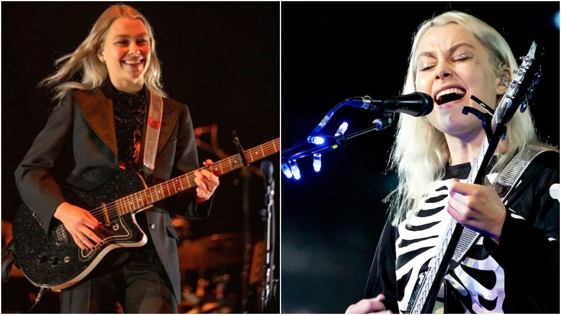 Phoebe Bridgers announces new shows for 2022 tour (Images via AP and Rich Fury / Getty)