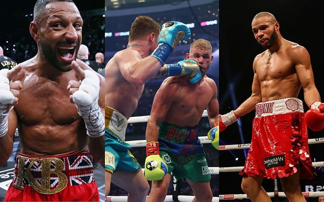 "Imagine beating him in your last fight" - Billy Joe Saunders mocks Chris Eubank Jr.'s comments on Kell Brook