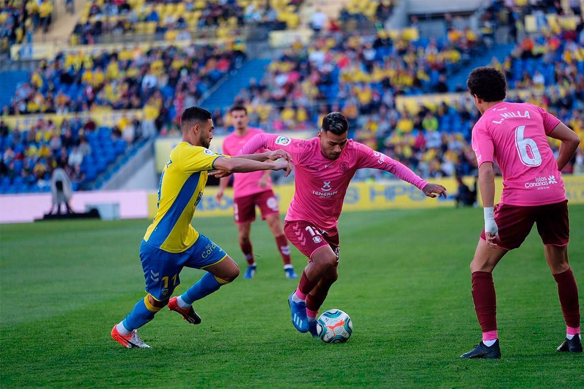 Las Palmas and Tenerife lock horns in the Spanish Segunda Division playoffs on Wednesday