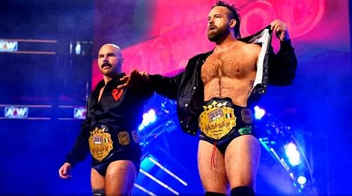 FTR has been on a roll lately, as the AEW tag team currently holds the AAA and ROH tag team titles