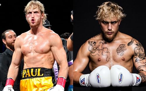 Logan Paul (left) and Jake Paul (right)