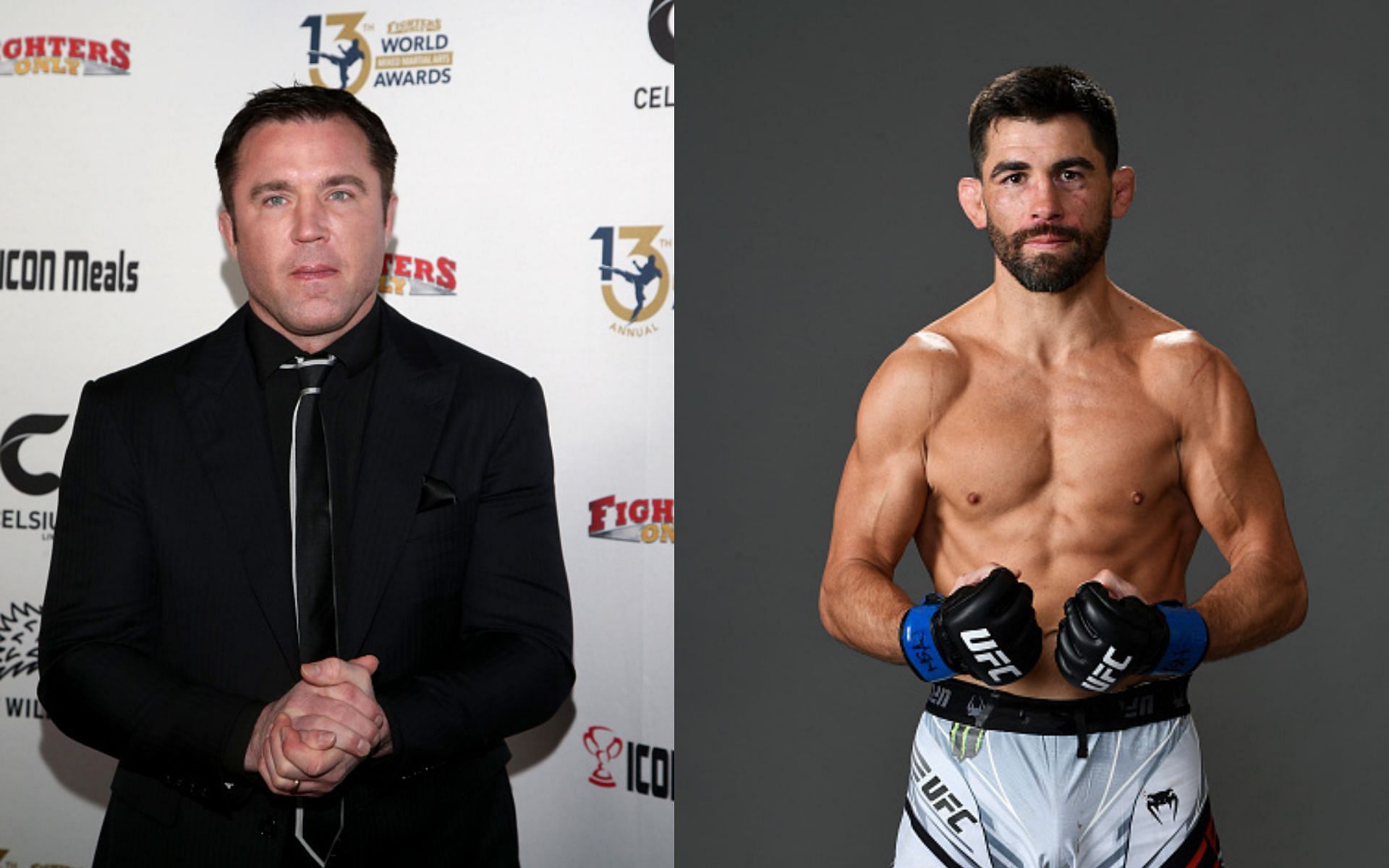 Chael Sonnen (left) and Dominick Cruz (right)