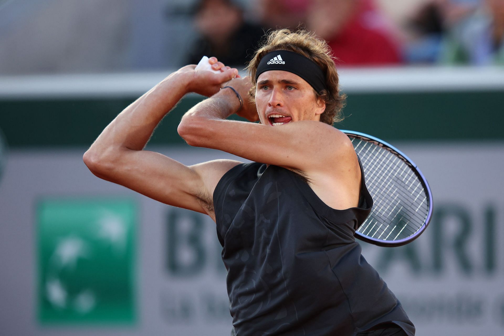 Alexander Zverev at the 2022 French Open.